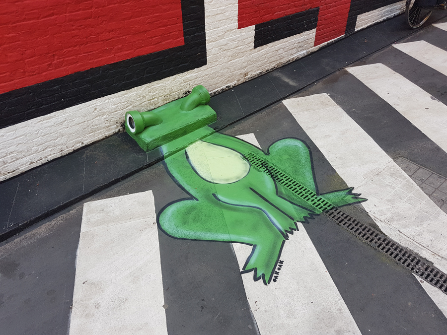 The Frog by OAKOAK - Brussels - may 2017